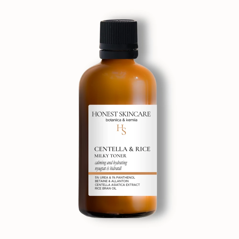 CENTELLA RICE milky toner rizsolajjal és ureával
