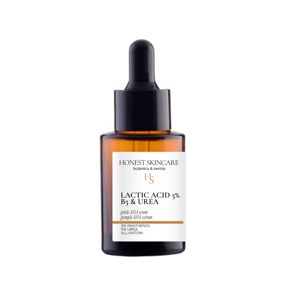AHA-lactic-acid-panthenol-B5-urea-szerum