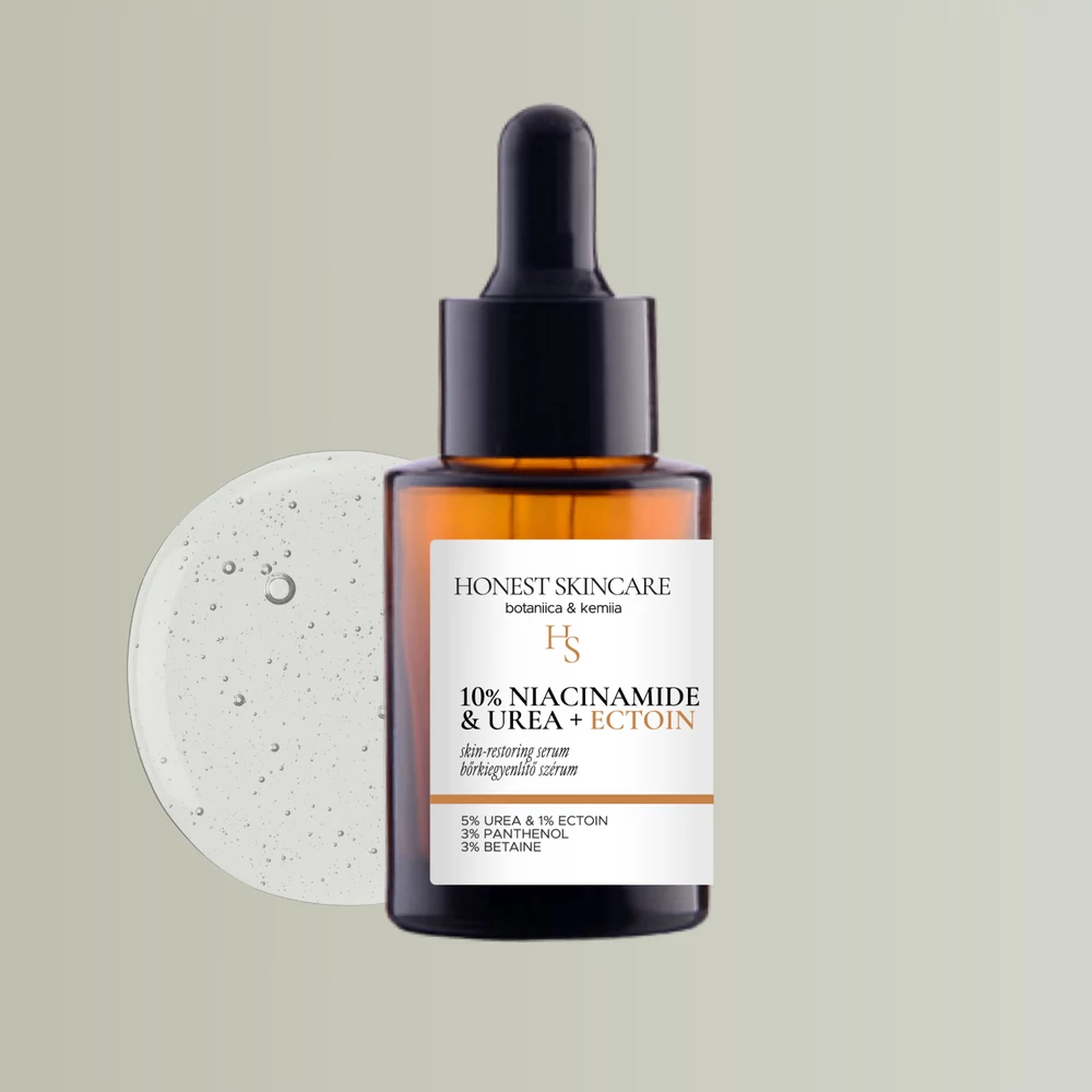 Niacinamid 10% &amp;amp; Urea + Ectoin szérum