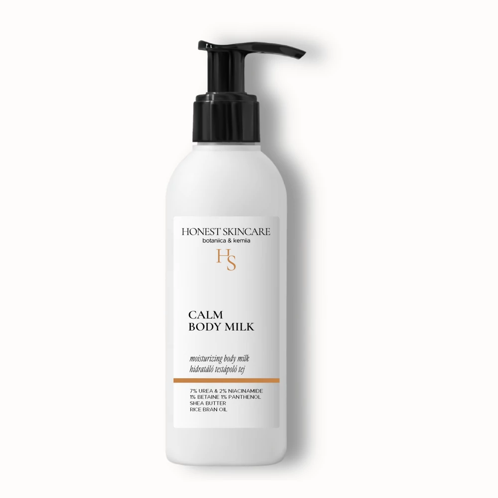 calm urea niacinamid body milk testápoló