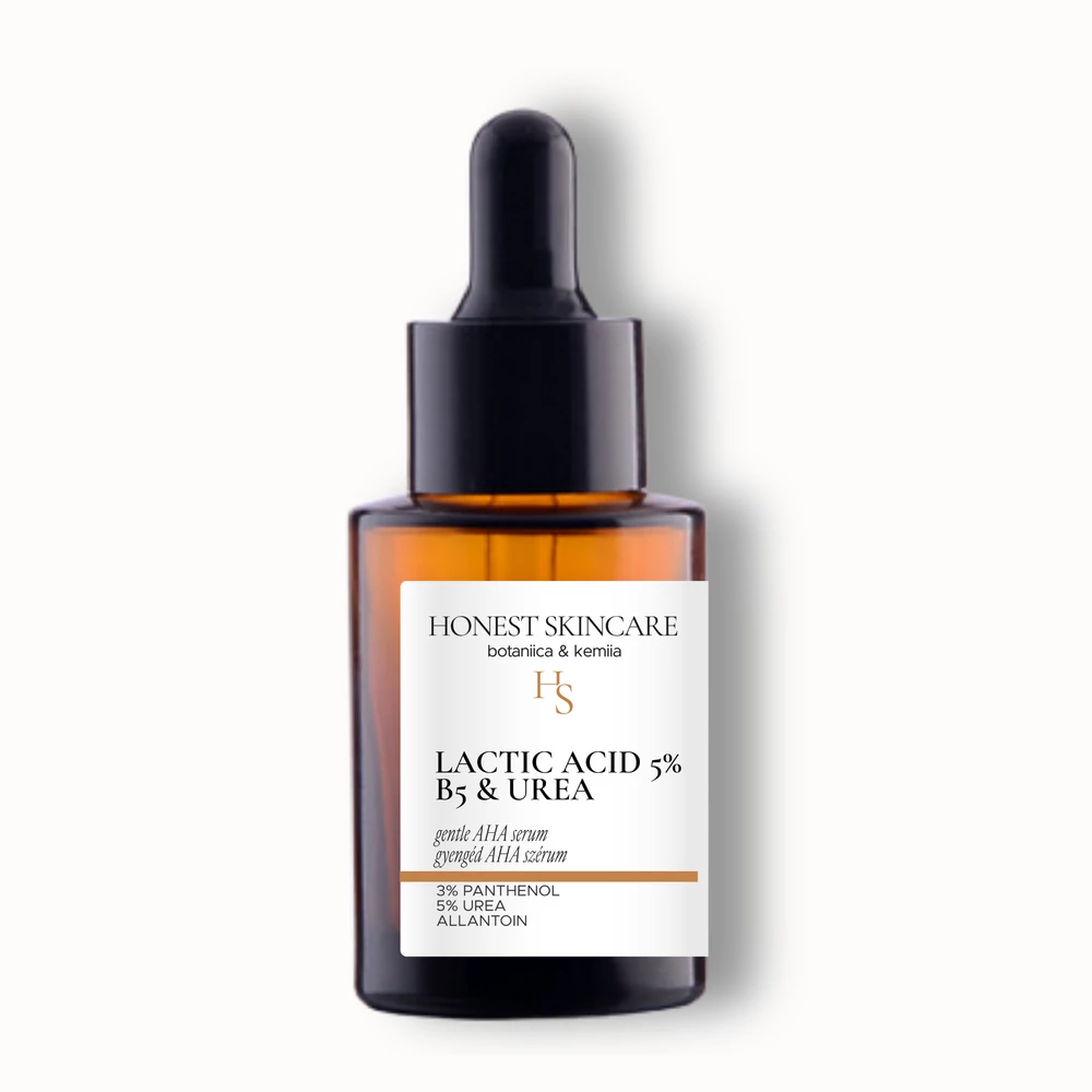 AHA-lactic-acid-panthenol-B5-urea-szerum
